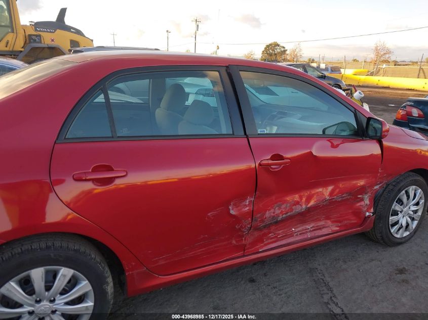 2012 Toyota Corolla Le VIN: 2T1BU4EEXCC911097 Lot: 43968985