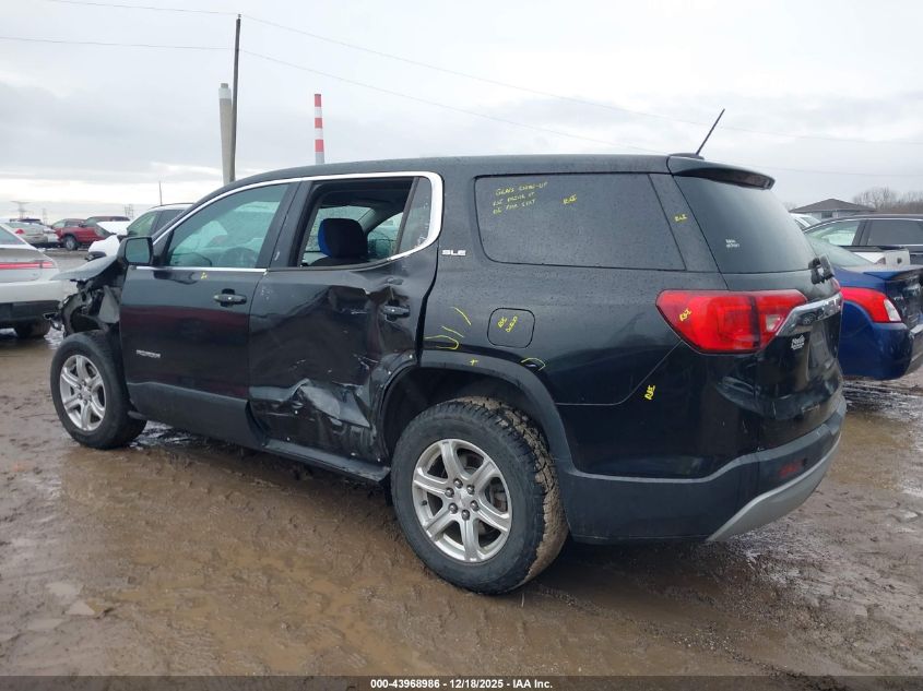 2017 GMC Acadia Sle-1 VIN: 1GKKNKLA3HZ293592 Lot: 43968986