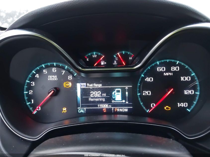 2017 Chevrolet Impala 1Lt VIN: 1G1105S33HU153736 Lot: 43968987