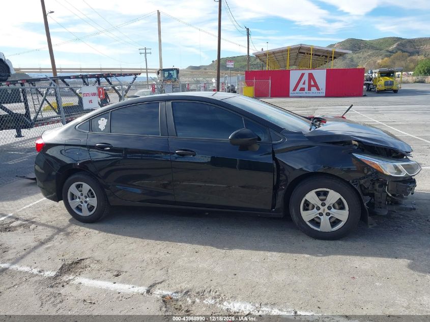 2018 Chevrolet Cruze Ls Auto VIN: 1G1BC5SM5J7219776 Lot: 43968990