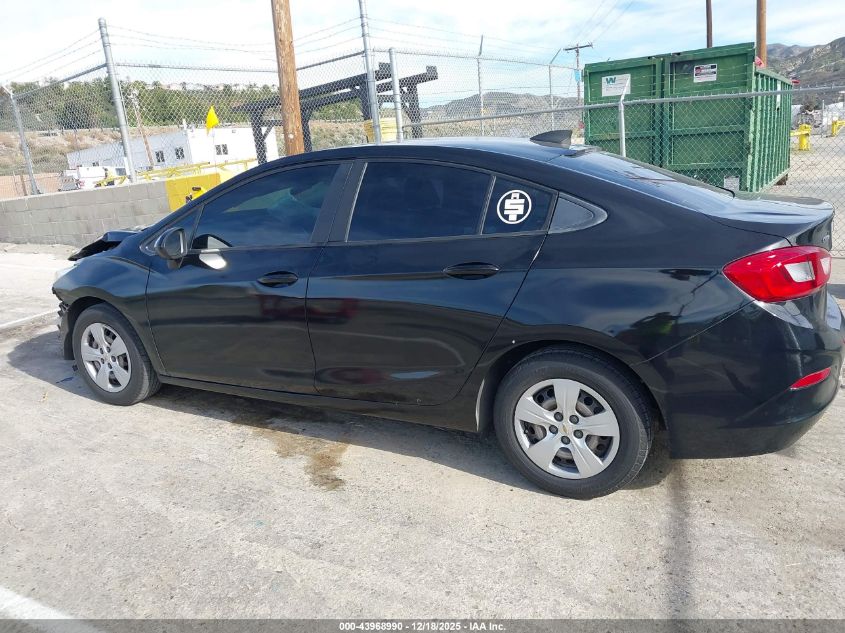 2018 Chevrolet Cruze Ls Auto VIN: 1G1BC5SM5J7219776 Lot: 43968990