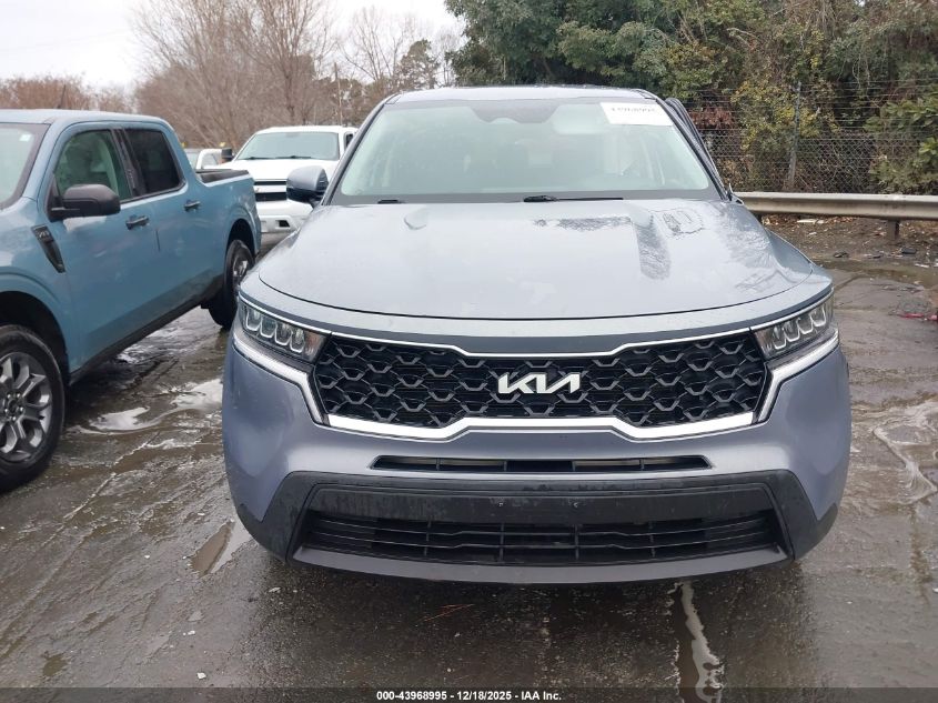 2022 Kia Sorento Lx VIN: 5XYRG4LC5NG097570 Lot: 43968995