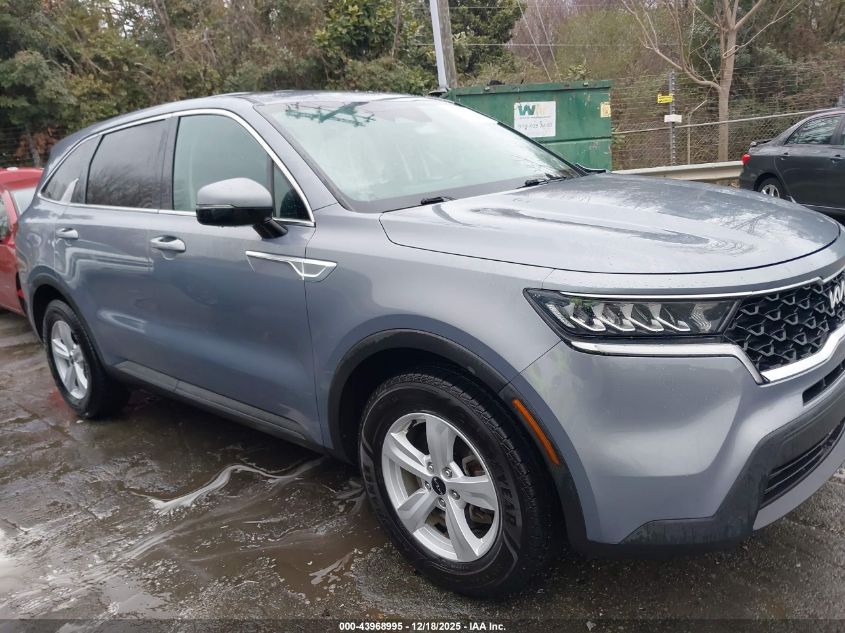 2022 Kia Sorento Lx VIN: 5XYRG4LC5NG097570 Lot: 43968995