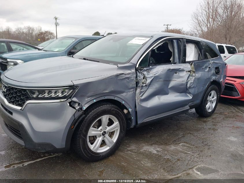 2022 Kia Sorento Lx VIN: 5XYRG4LC5NG097570 Lot: 43968995