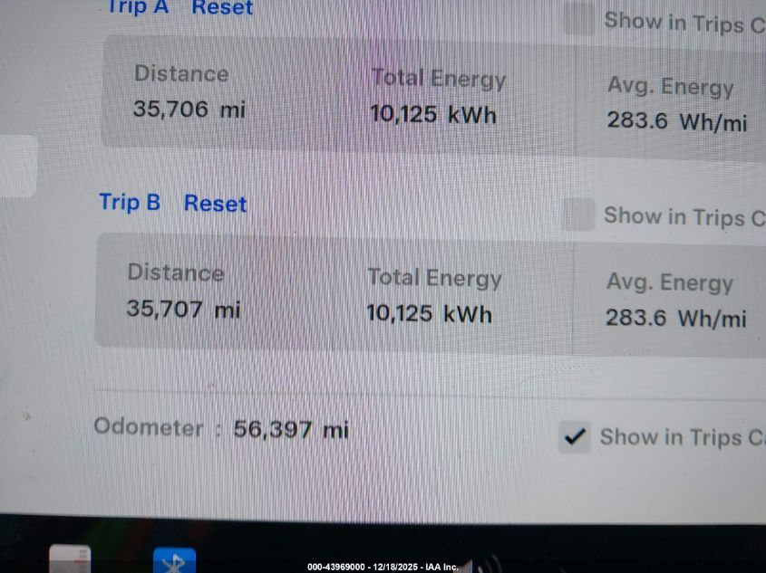 2021 Tesla Model Y Long Range Dual Motor All-Wheel Drive VIN: 5YJYGDEE4MF08062 Lot: 43969000