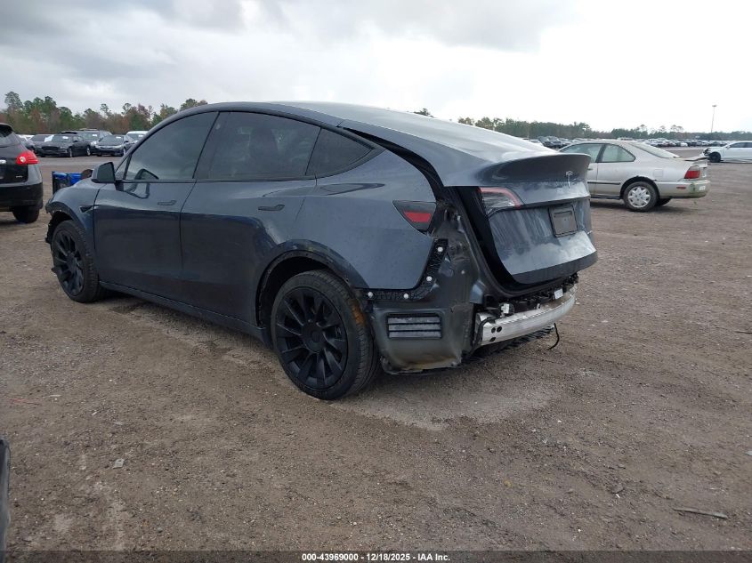 2021 Tesla Model Y Long Range Dual Motor All-Wheel Drive VIN: 5YJYGDEE4MF08062 Lot: 43969000