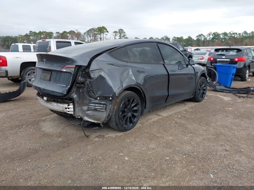 2021 Tesla Model Y Long Range Dual Motor All-Wheel Drive VIN: 5YJYGDEE4MF08062 Lot: 43969000