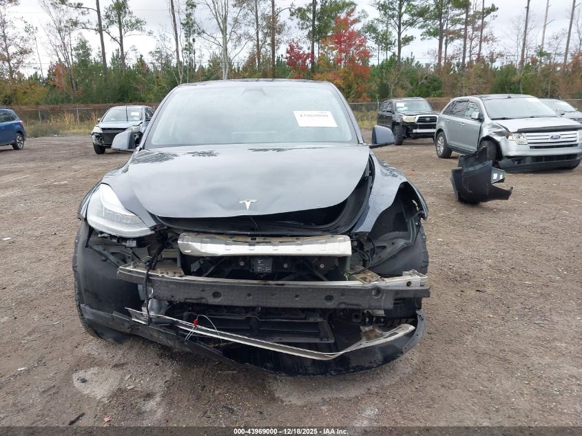 2021 Tesla Model Y Long Range Dual Motor All-Wheel Drive VIN: 5YJYGDEE4MF08062 Lot: 43969000
