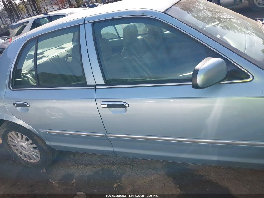 2008 Mercury Grand Marquis Gs VIN: 2MEFM74V18X631669 Lot: 43969003