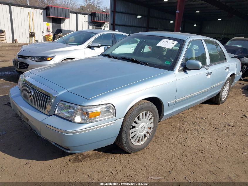 2008 Mercury Grand Marquis Gs VIN: 2MEFM74V18X631669 Lot: 43969003
