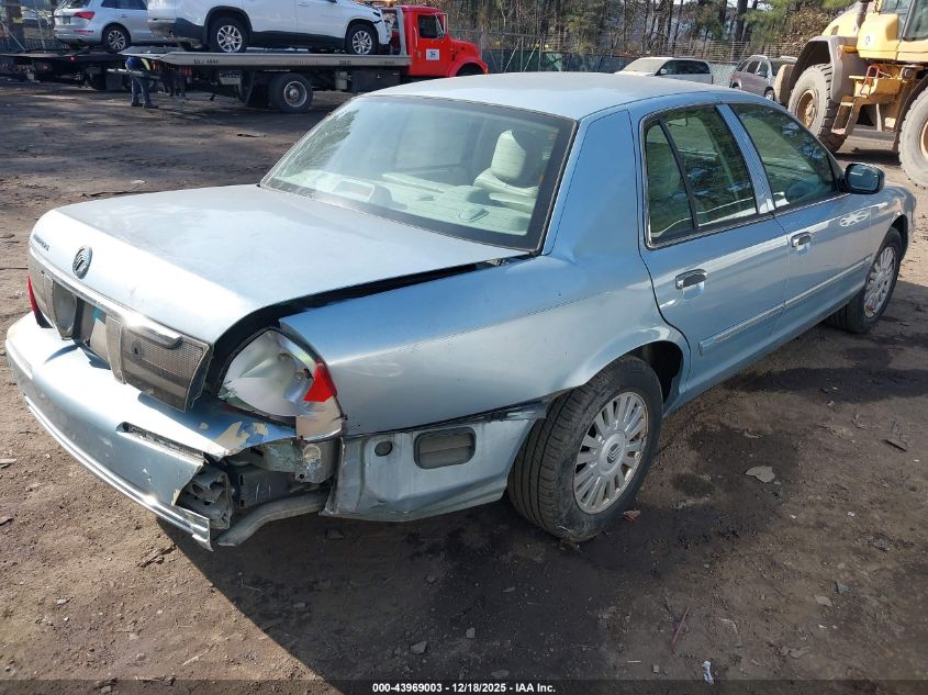 2008 Mercury Grand Marquis Gs VIN: 2MEFM74V18X631669 Lot: 43969003