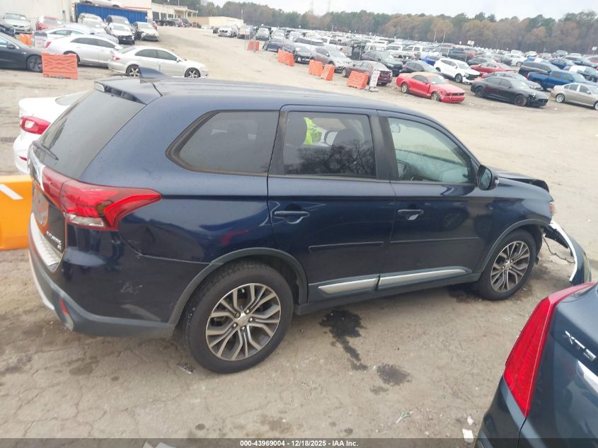 2017 Mitsubishi Outlander Se/Sel VIN: JA4AD3A34HZ037511 Lot: 43969004