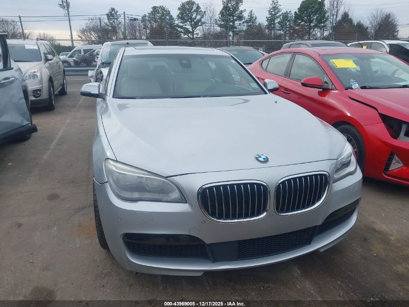 2015 BMW 750I VIN: WBAYA8C59FD825443 Lot: 43969005