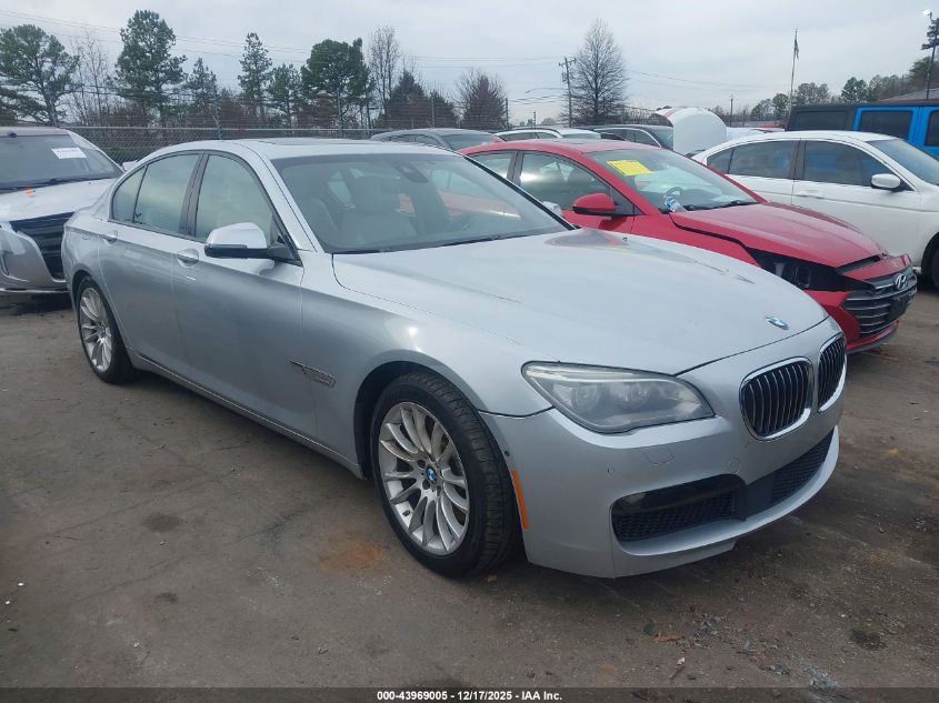 2015 BMW 750I VIN: WBAYA8C59FD825443 Lot: 43969005