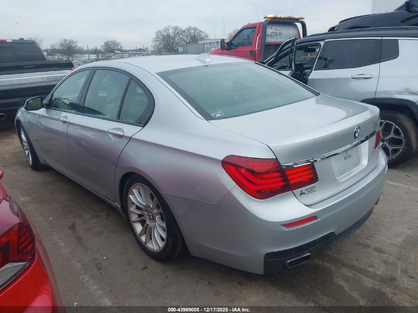 2015 BMW 750I VIN: WBAYA8C59FD825443 Lot: 43969005