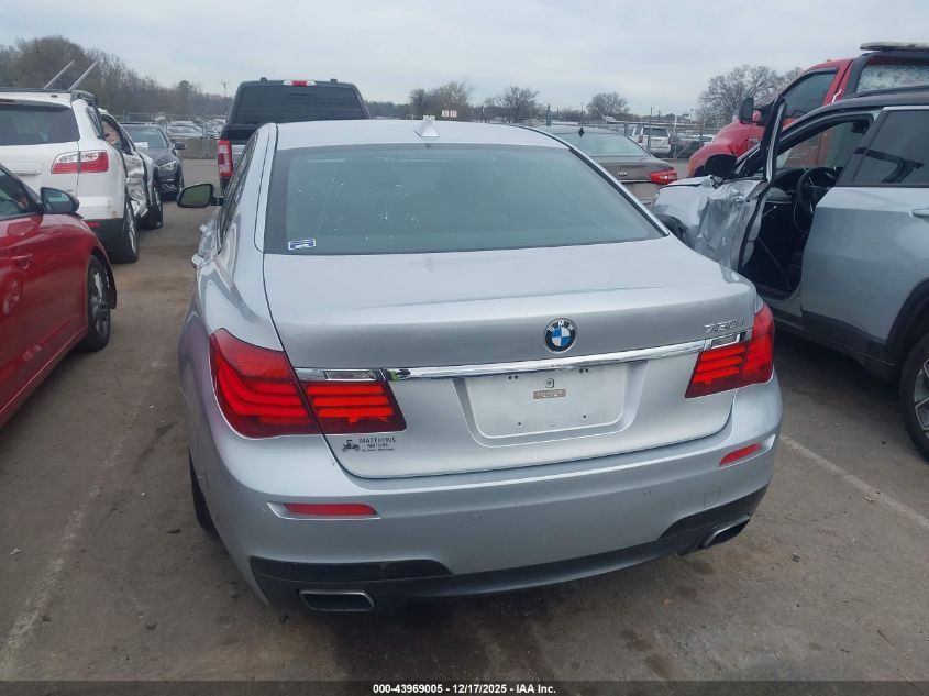 2015 BMW 750I VIN: WBAYA8C59FD825443 Lot: 43969005