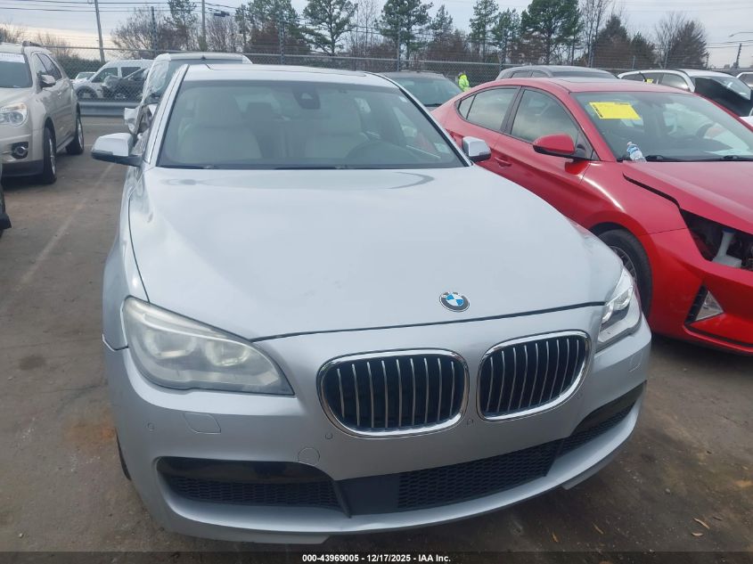 2015 BMW 750I VIN: WBAYA8C59FD825443 Lot: 43969005