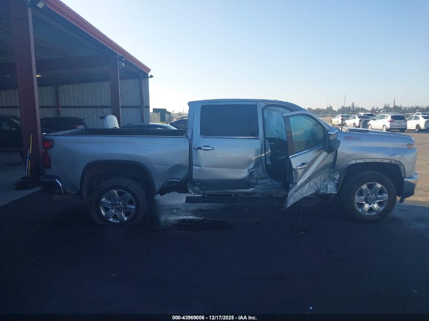 2021 Chevrolet Silverado 2500Hd 4Wd Standard Bed Ltz VIN: 1GC4YPEY2MF159350 Lot: 43969006