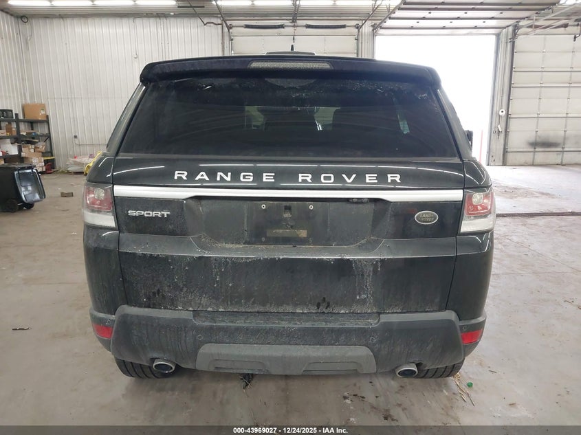 2016 Land Rover Range Rover Sport 3.0L V6 Turbocharged Diesel Se Td6 VIN: SALWG2KF8GA662781 Lot: 43969027