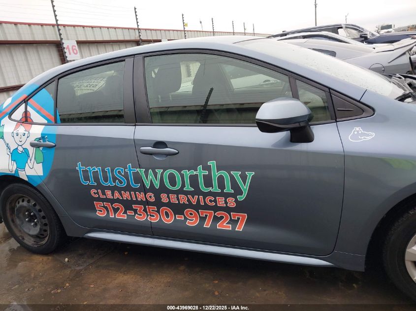 2022 Toyota Corolla Le VIN: JTDEPMAEXNJ209573 Lot: 43969028