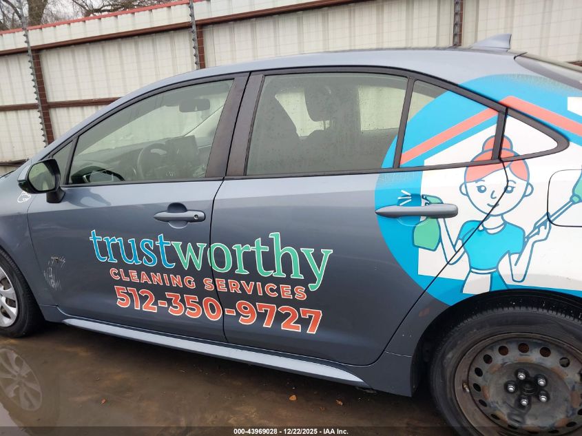 2022 Toyota Corolla Le VIN: JTDEPMAEXNJ209573 Lot: 43969028