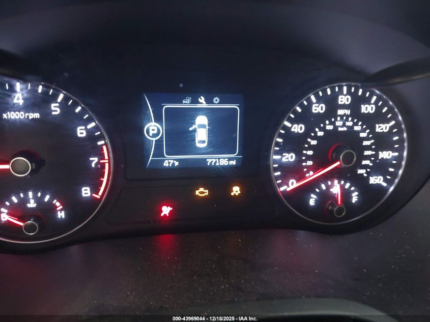 2016 Kia Optima Lx VIN: 5XXGT4L32GG114772 Lot: 43969044