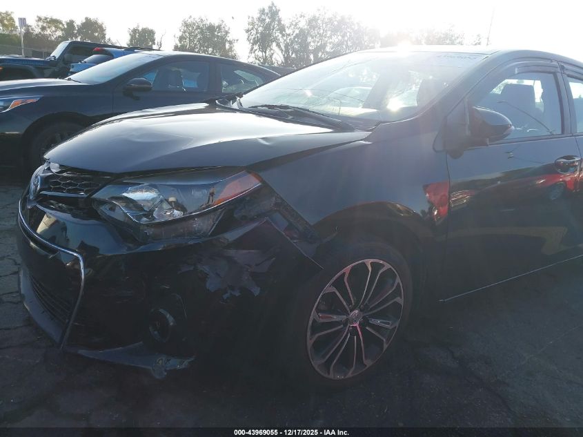 2014 Toyota Corolla S Plus VIN: 5YFBURHE1EP078981 Lot: 43969055