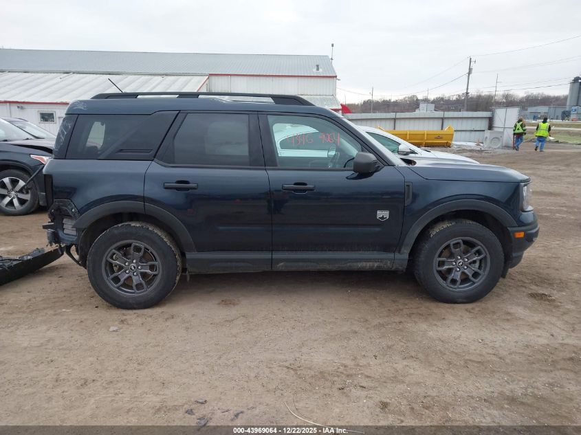 2022 Ford Bronco Sport Big Bend VIN: 3FMCR9B60NRD59263 Lot: 43969064