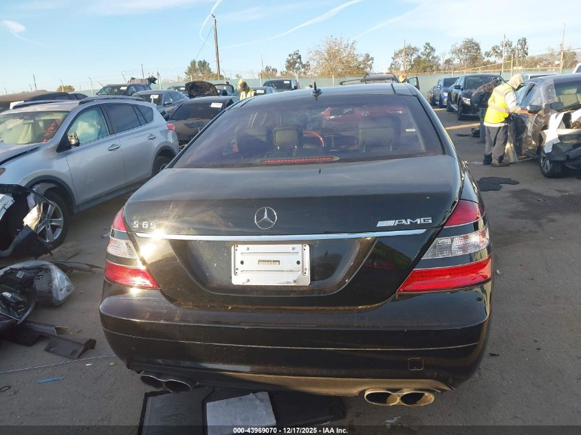 2007 Mercedes-Benz S 65 Amg VIN: WDDNG79X07A121308 Lot: 43969070