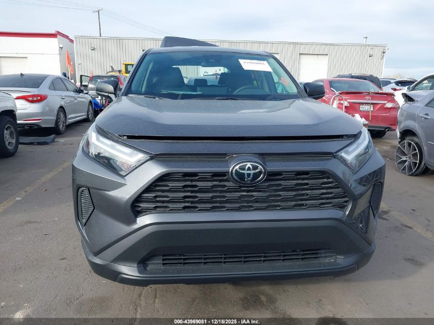 2025 Toyota Rav4 Le VIN: 2T3F1RFV5SW593190 Lot: 43969081