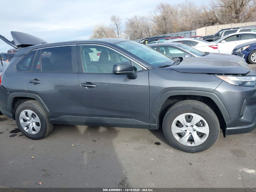 2025 Toyota Rav4 Le VIN: 2T3F1RFV5SW593190 Lot: 43969081