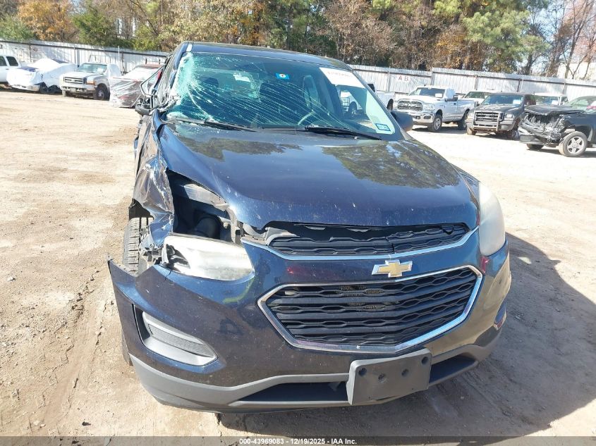 2017 Chevrolet Equinox Ls VIN: 2GNALBEK1H1550106 Lot: 43969083