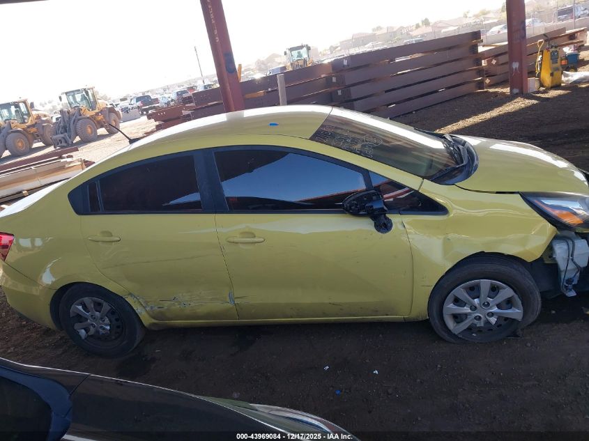 2016 Kia Rio Lx VIN: KNADM4A34G6666692 Lot: 43969084