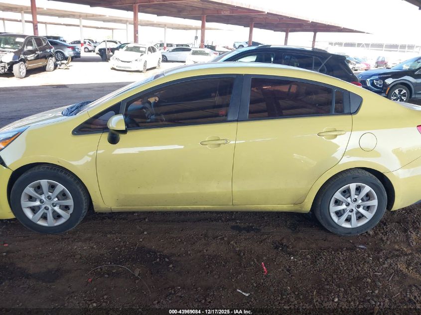 2016 Kia Rio Lx VIN: KNADM4A34G6666692 Lot: 43969084