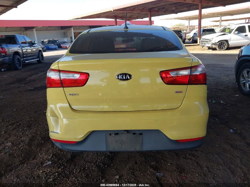 2016 Kia Rio Lx VIN: KNADM4A34G6666692 Lot: 43969084