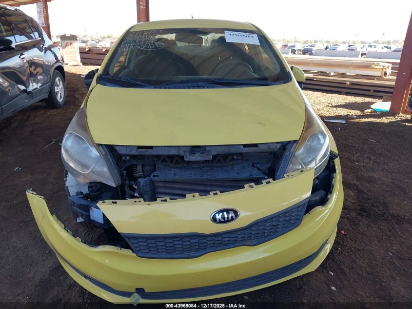 2016 Kia Rio Lx VIN: KNADM4A34G6666692 Lot: 43969084