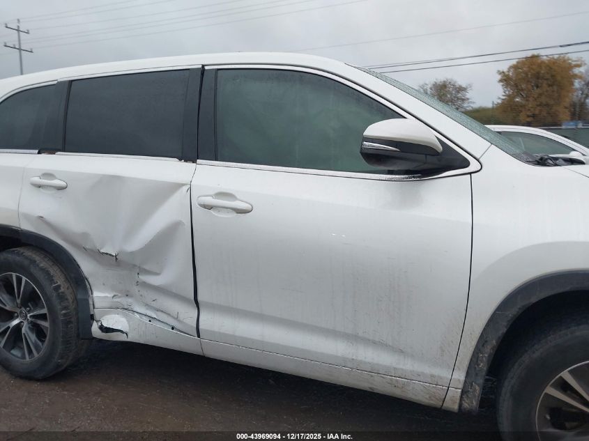 2018 Toyota Highlander Le VIN: 5TDZARFH5JS033404 Lot: 43969094