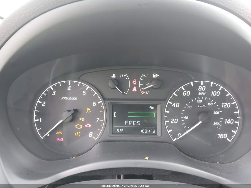 2017 Nissan Sentra S VIN: 3N1AB7AP8HY404350 Lot: 43969095