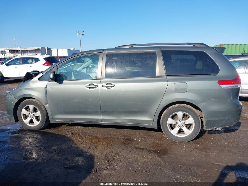 2014 Toyota Sienna Le V6 8 Passenger VIN: 5TDKK3DC7ES451956 Lot: 43969105