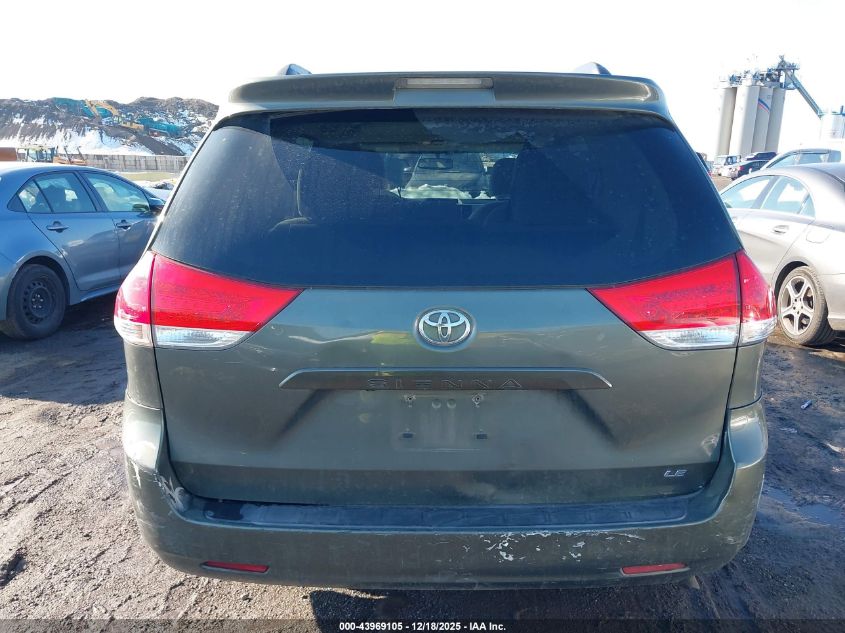 2014 Toyota Sienna Le V6 8 Passenger VIN: 5TDKK3DC7ES451956 Lot: 43969105