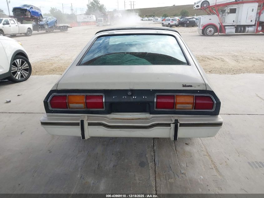 1978 Ford Mustang VIN: 8F03Y243061 Lot: 43969118