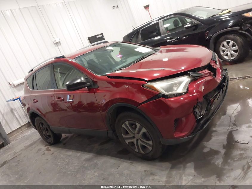 2018 Toyota Rav4 Le VIN: JTMBFREV2JD250480 Lot: 43969134