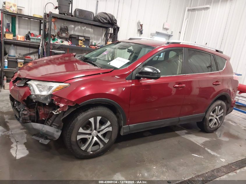 2018 Toyota Rav4 Le VIN: JTMBFREV2JD250480 Lot: 43969134