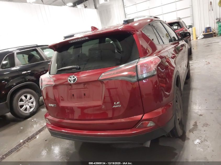 2018 Toyota Rav4 Le VIN: JTMBFREV2JD250480 Lot: 43969134