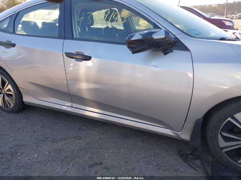 2018 Honda Civic Ex-T VIN: JHMFC1F31JX037350 Lot: 43969143