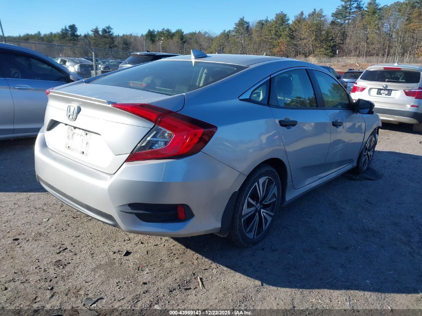 2018 Honda Civic Ex-T VIN: JHMFC1F31JX037350 Lot: 43969143
