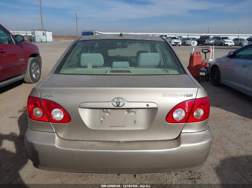 2006 Toyota Corolla Le VIN: 2T1BR32E96C634575 Lot: 43969148