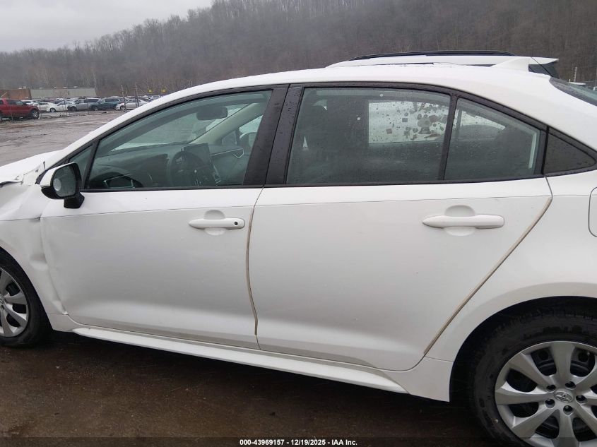 2021 Toyota Corolla Le VIN: 5YFEPMAE8MP193660 Lot: 43969157