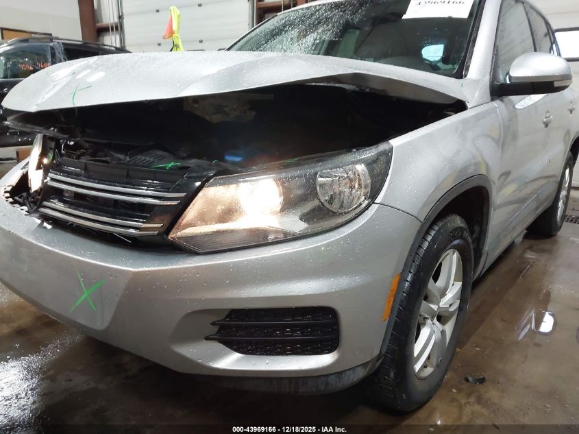 2013 Volkswagen Tiguan S VIN: WVGBV7AX5DW508090 Lot: 43969166