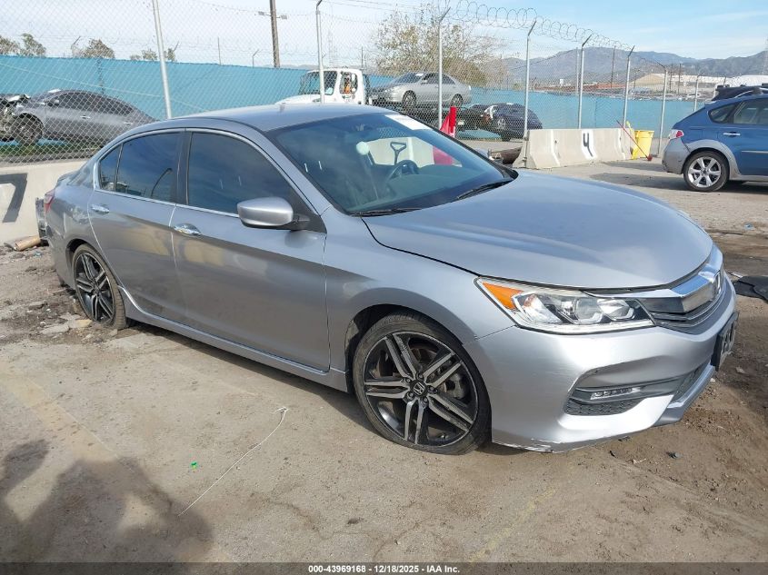 2016 Honda Accord Sport VIN: 1HGCR2F50GA156160 Lot: 43969168